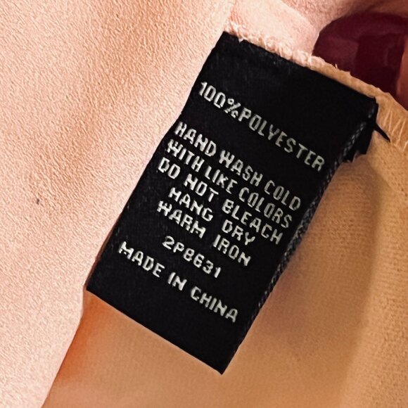 Foreign Exchange Pink Pleated Camisole Women's Medium - Picture 4 of 6